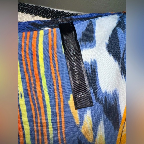 Mezzanine | Patterned Sleeveless Mini Dress Size S Small - Picture 7 of 12